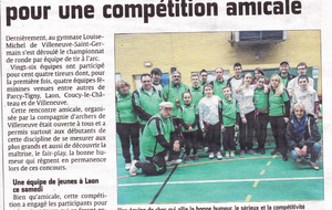 Coupe de Ronde par équipe de Club Salle 2015