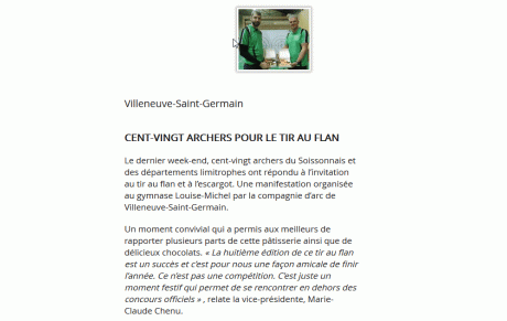 Tir au flan 2018