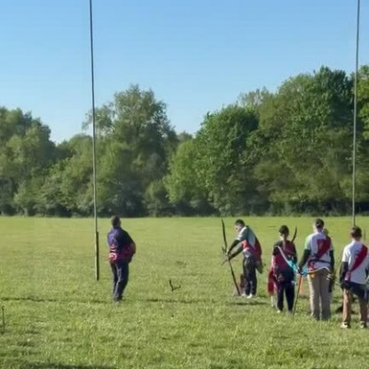 présentation drapeaux tir a Troy de france   2026